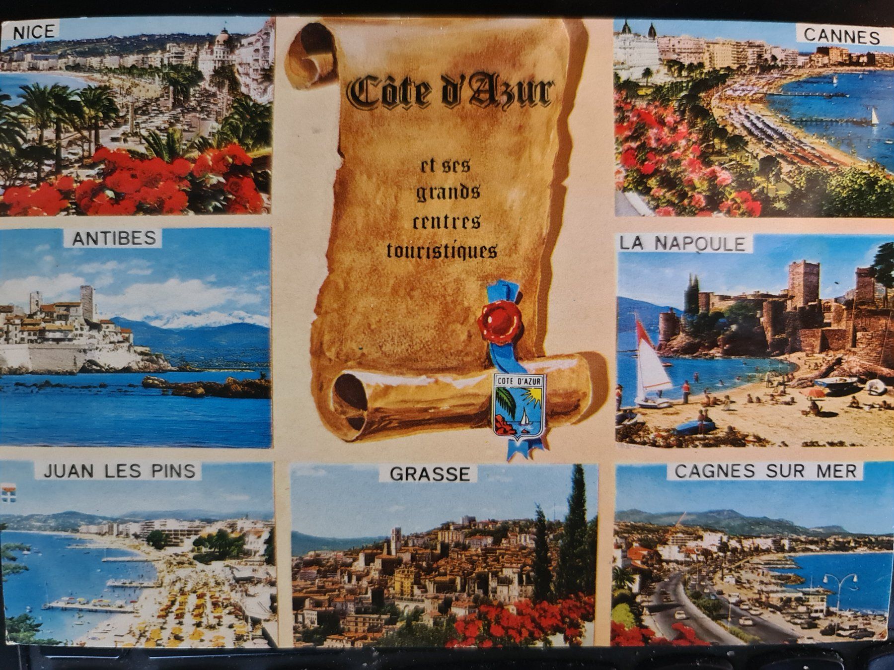 Cartoline postali: Ansichtskarte Cote d'Azur – Usato da Dintikon venduto da Vexi