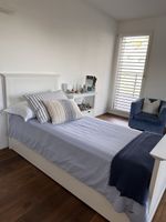 Single Bed Frame with Headboard.  Great condition