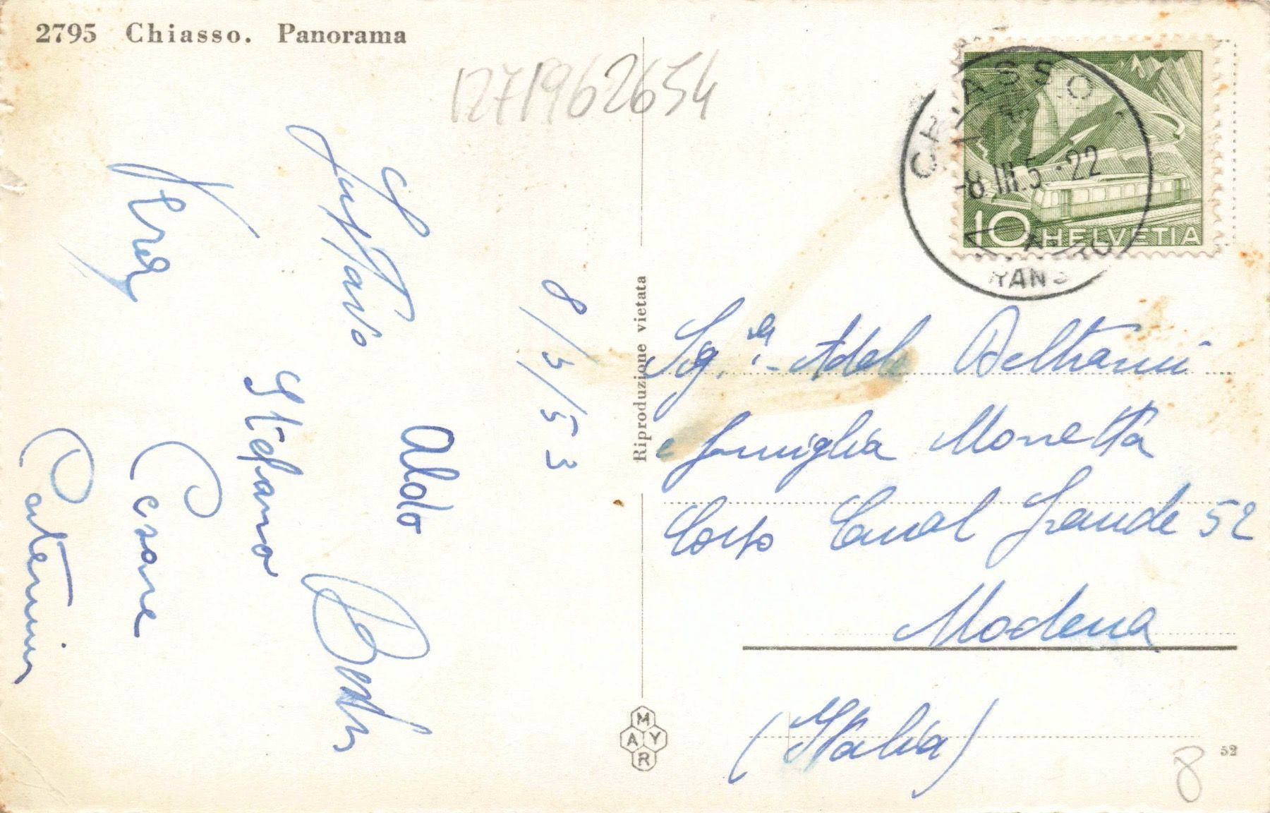 Cartes postales: Chiasso – D'occasion à Biasca par Blenio71 1