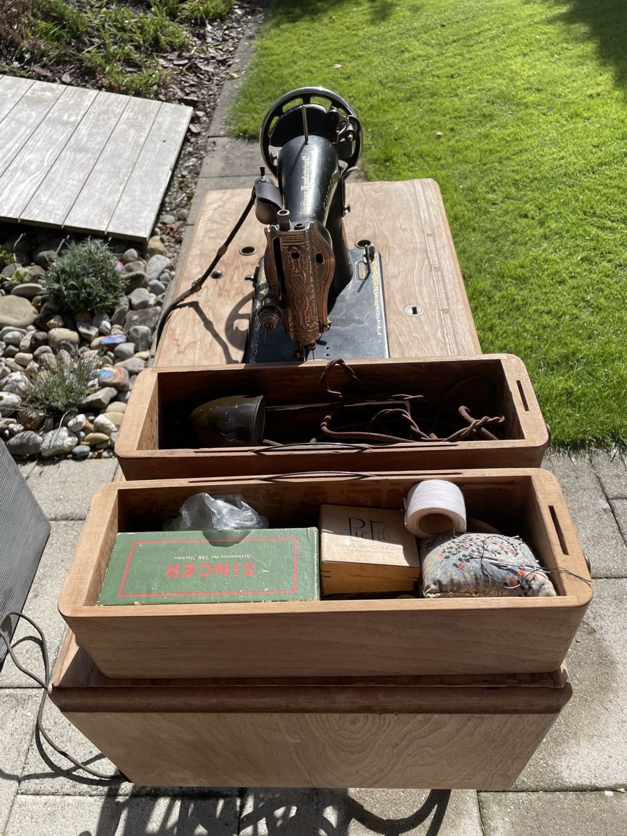 Singer Macchine da cucire: Nähmaschine Singer 1932 – Usato da Flawil venduto da til_l8vd 5