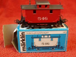 4578  Güterzugbegleitwagen spur H0 von Märklin .  Gebraucht,