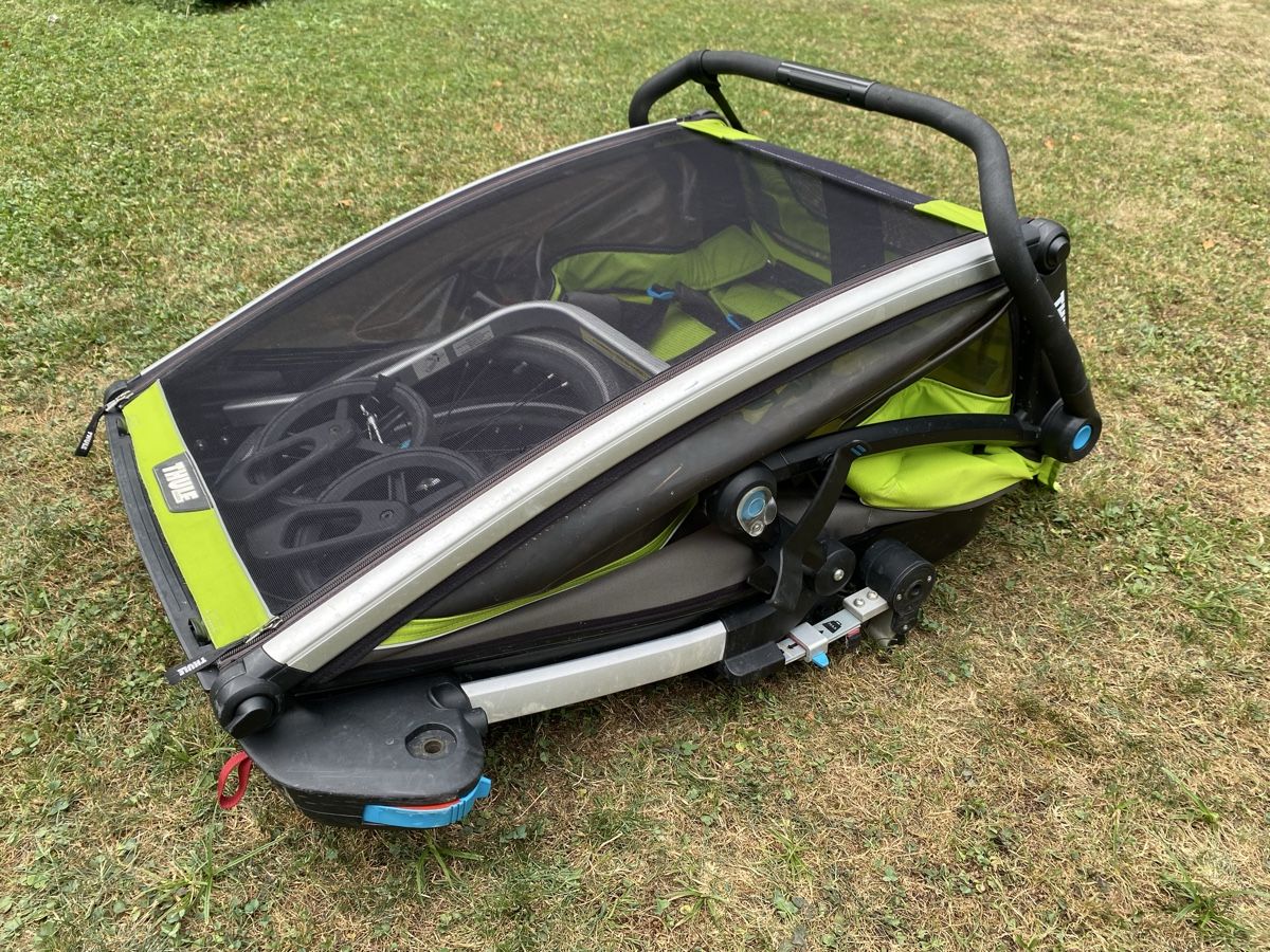 Thule Rimorchi: Kinderanhänger Thule Chariot Cab2 – Nuovo (secondo la descrizione) da Kloten venduto da dra_s7km 9