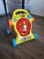 Lauflernwagen mit Spielkonsole bunt