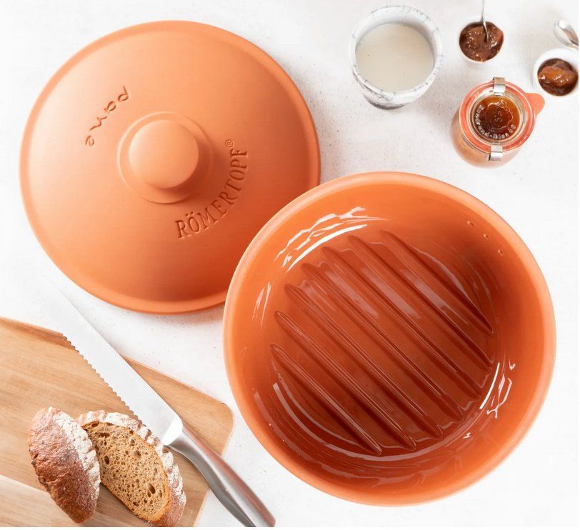 Contenitori & Simili: Römertopf Brot-Frischetopf Brotkasten 23 cm – Nuovo (secondo la descrizione) da Kägiswil venduto da nick333 3