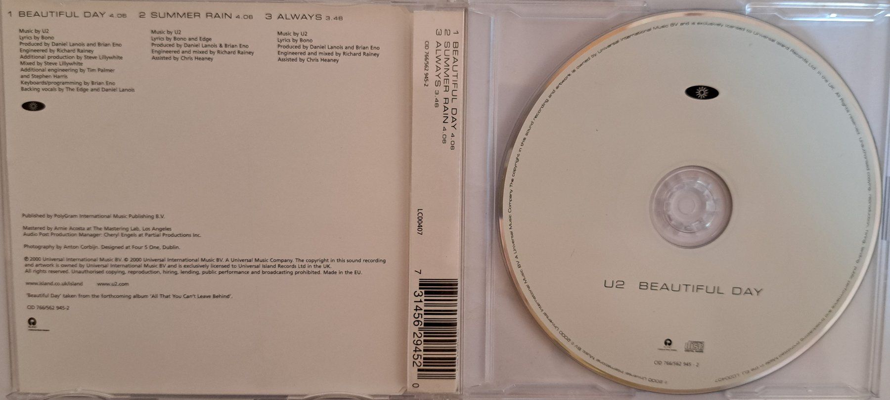 CD: U2 - Beautiful Day – Usato da Tenniken venduto da mik_6mxg 1