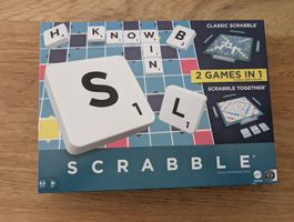 Scrabble 2 en 1 (Classic & Together) – Version Anglaise (EN)