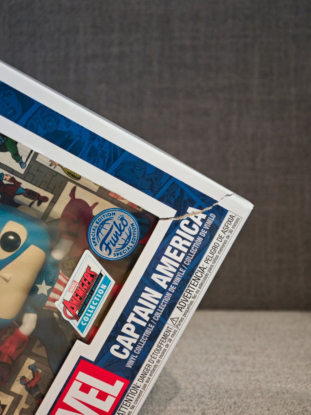 Funko Statuette: Funko Pop! Comic Cover - CAPTAIN AMERICA, NEW – Nuovo (secondo la descrizione) da Bellinzona venduto da suissepro 6
