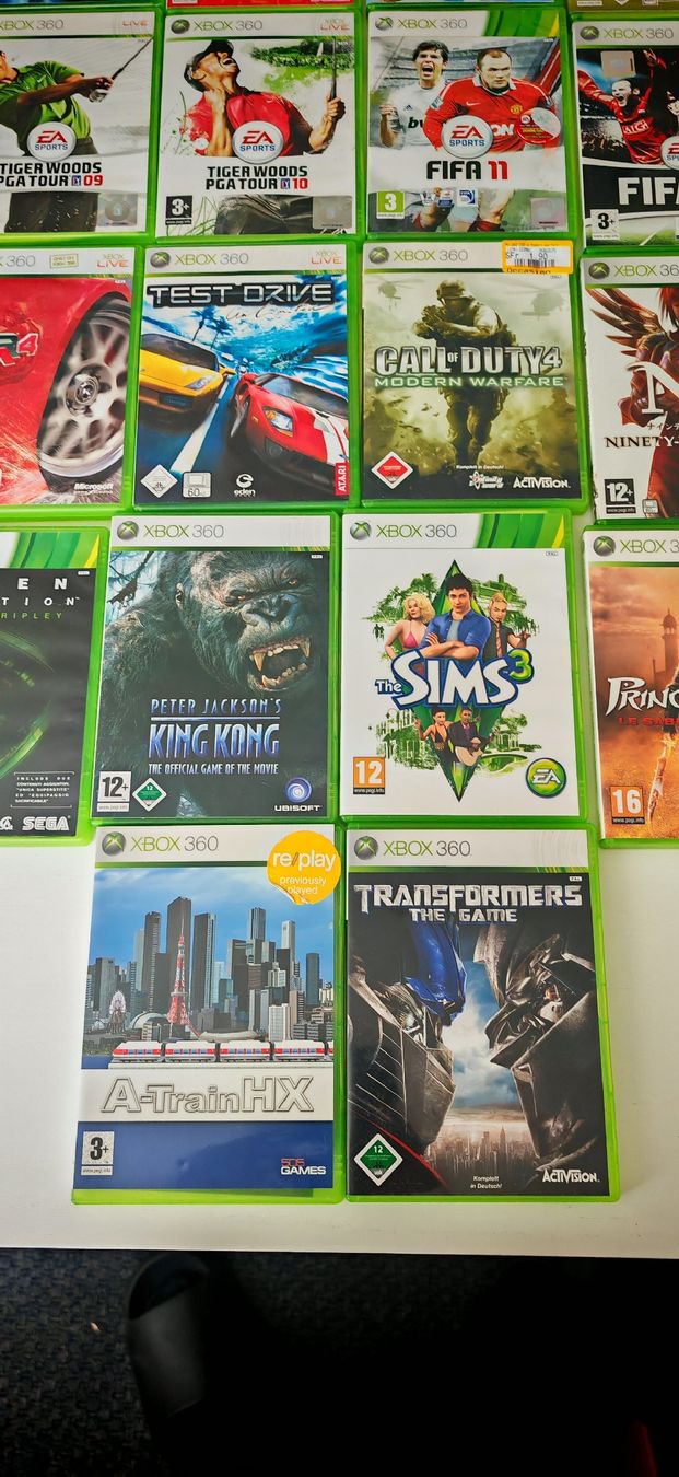 Microsoft Spiele: Xbox 360 26 games different types – Gebraucht aus Adliswil von ctr_28gp