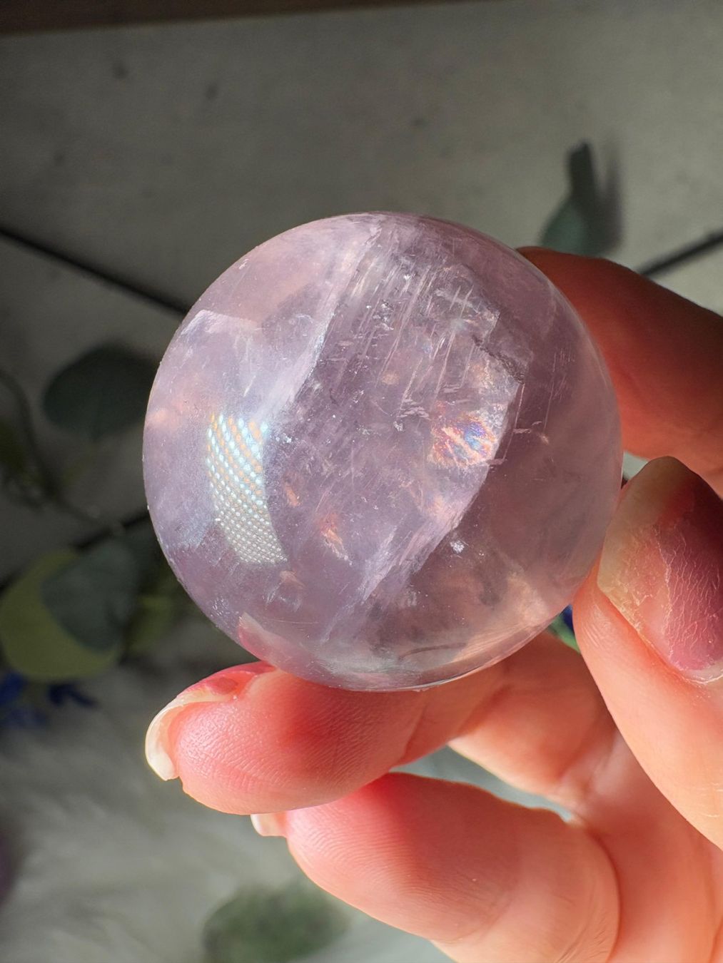Mineralien & Heilsteine: Lila Fluorit mit Glimmer – Neu und originalverpackt aus Neuheim von m.hald 7