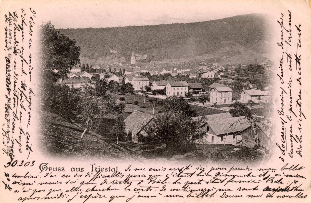 Cartes postales: Liestal   BL          um 1903 – D'occasion à Brig par Valcards54