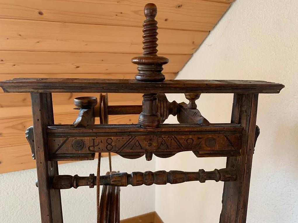 Ruote per filare: Original Walliser Spinnrad  – Usato da Egg b. Zürich venduto da den_7ly9 2