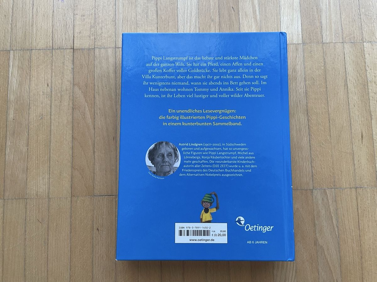 Libri: Pippi Langstrumpf Astrid Lindgren  – Usato da Frauenfeld venduto da dan_ygp2 1