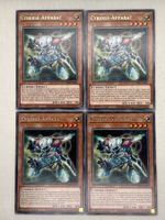 4x Cyberse-Apparat Yu-Gi-Oh! Karte - Top Zustand! Selten!