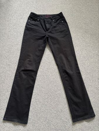 Schwarze Jeans Gr. 29