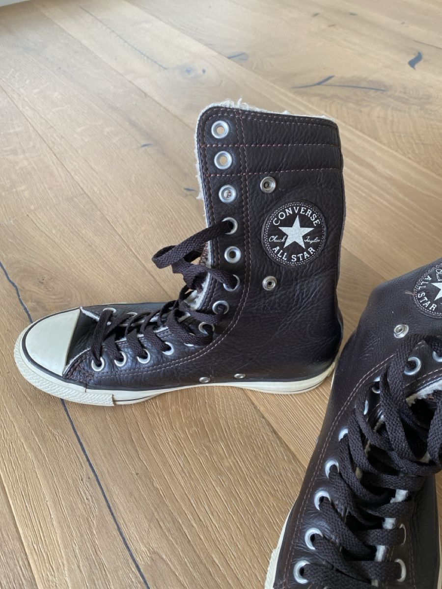 Converse Scarpe da donna: Converse brunes hautes – Usato da Rossemaison venduto da Bird19 1