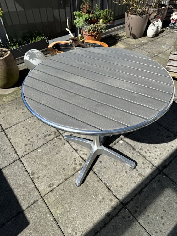 Balkontisch rund 80cm Kaufen auf Ricardo