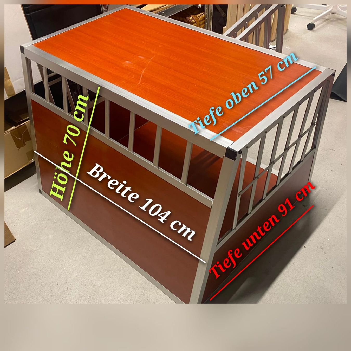 Gabbie, trasporto & Sicurezza: Transportbox Hund – Usato da Frick venduto da klosters01