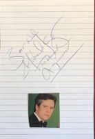Michael E. Knight Autogramm signiert Karte mit Bild 10x15cm