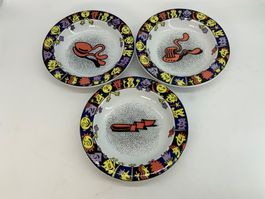 3 Suppenteller von Boplat Arena, Langenthal 22cm