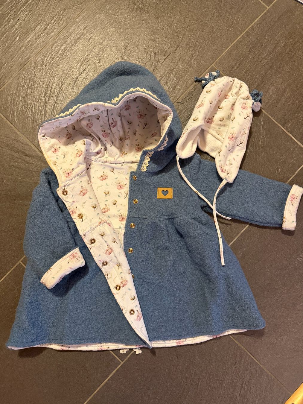 Giacche & Cappotti: Wunderschöne Wollwalkjacke handmade 92 – Nuovo (secondo la descrizione) da Niedermuhlern venduto da ste_c5h9