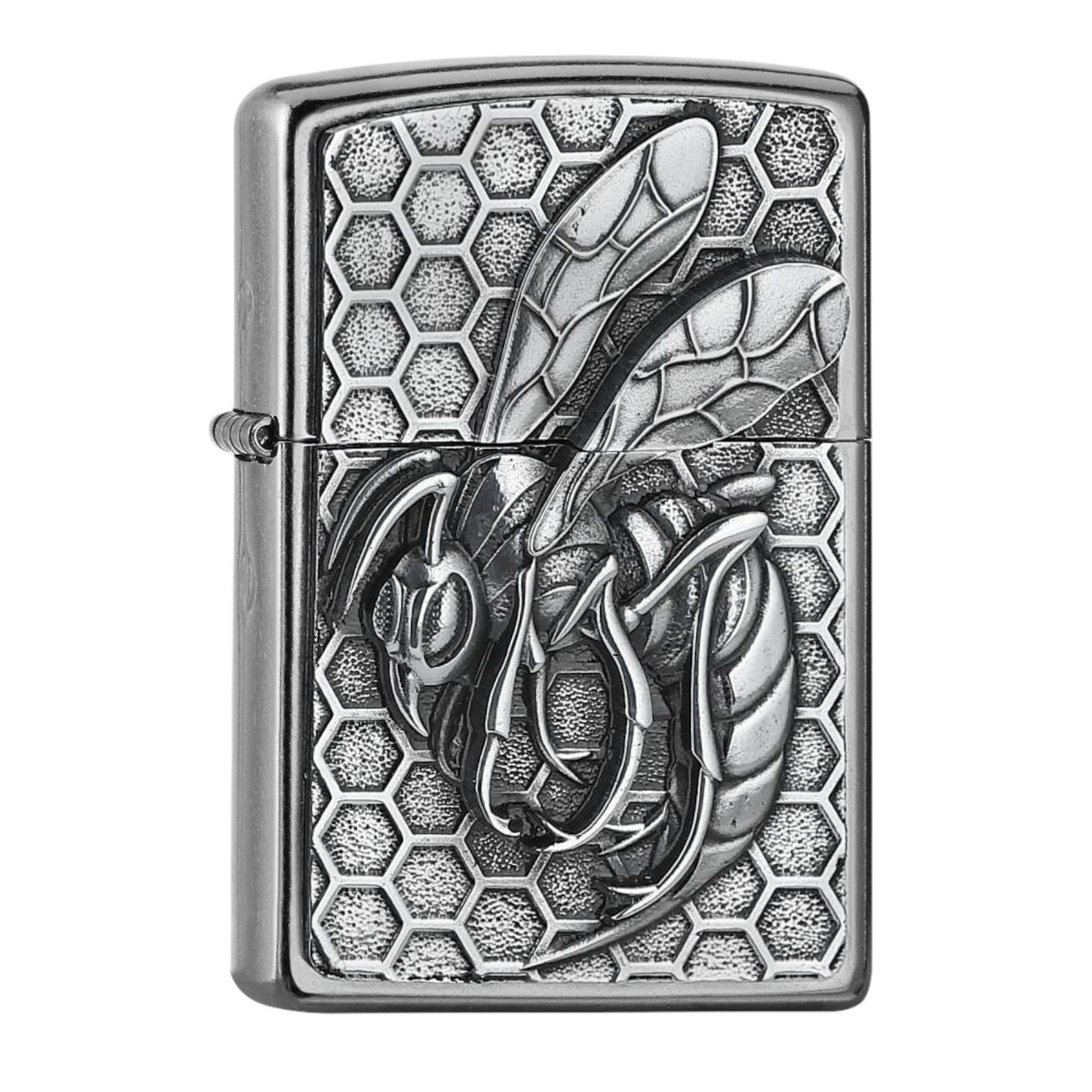 Zippo Accendini: ZIPPO Wespe Emblem Feuerzeug 2007807 – Nuovo e nell'imballaggio originale da Ennenda venduto da Benzinflamme