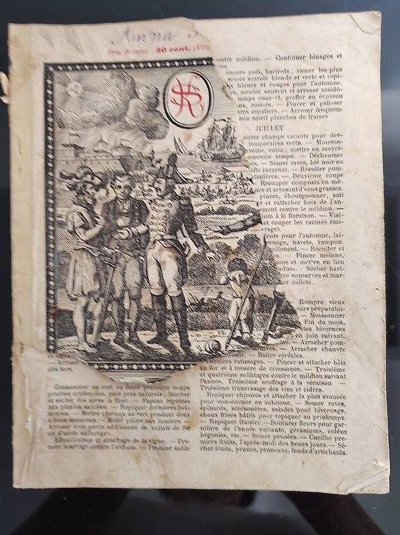 Libri: Almanach 1915 couverture endommagée  – Usato da Fully venduto da mirard