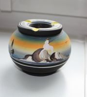 Handbemalter Aschenbecher Keramik