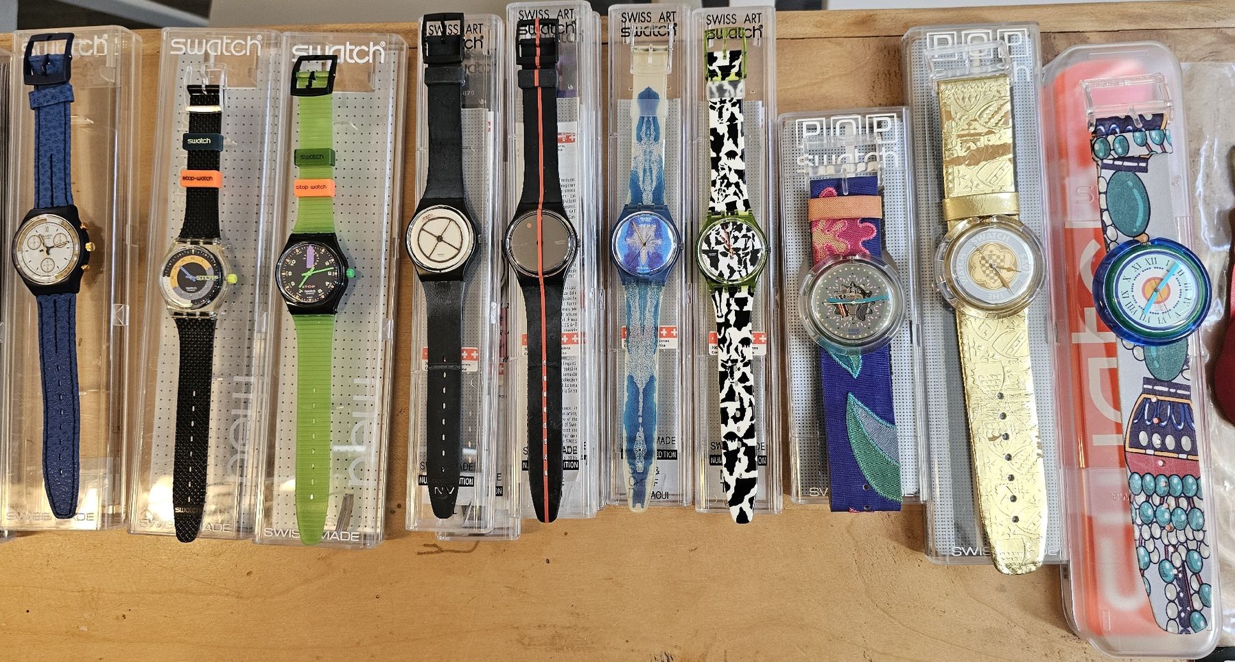 Swatch Montres: Swatch Uhren Sammlung – Neuf (Voir description) à Unterseen par ninetyfour 3