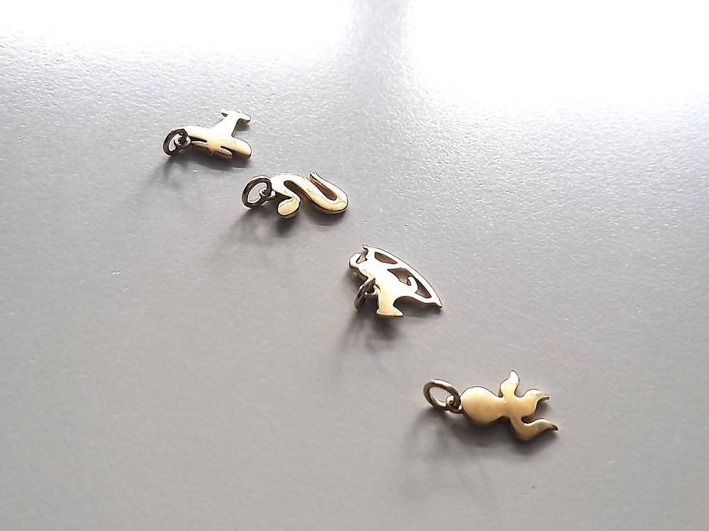 DoDo Ciondoli: Dodo pomellato ciondoli in oro giallo 18K misura M (2 gr.) – Usato da Bedano venduto da Lauraniki2422 4