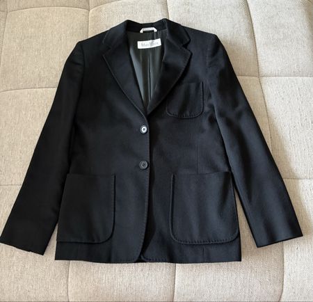 Max Mara Blazer, Schwarz, Grösse 38, Top Zustand!