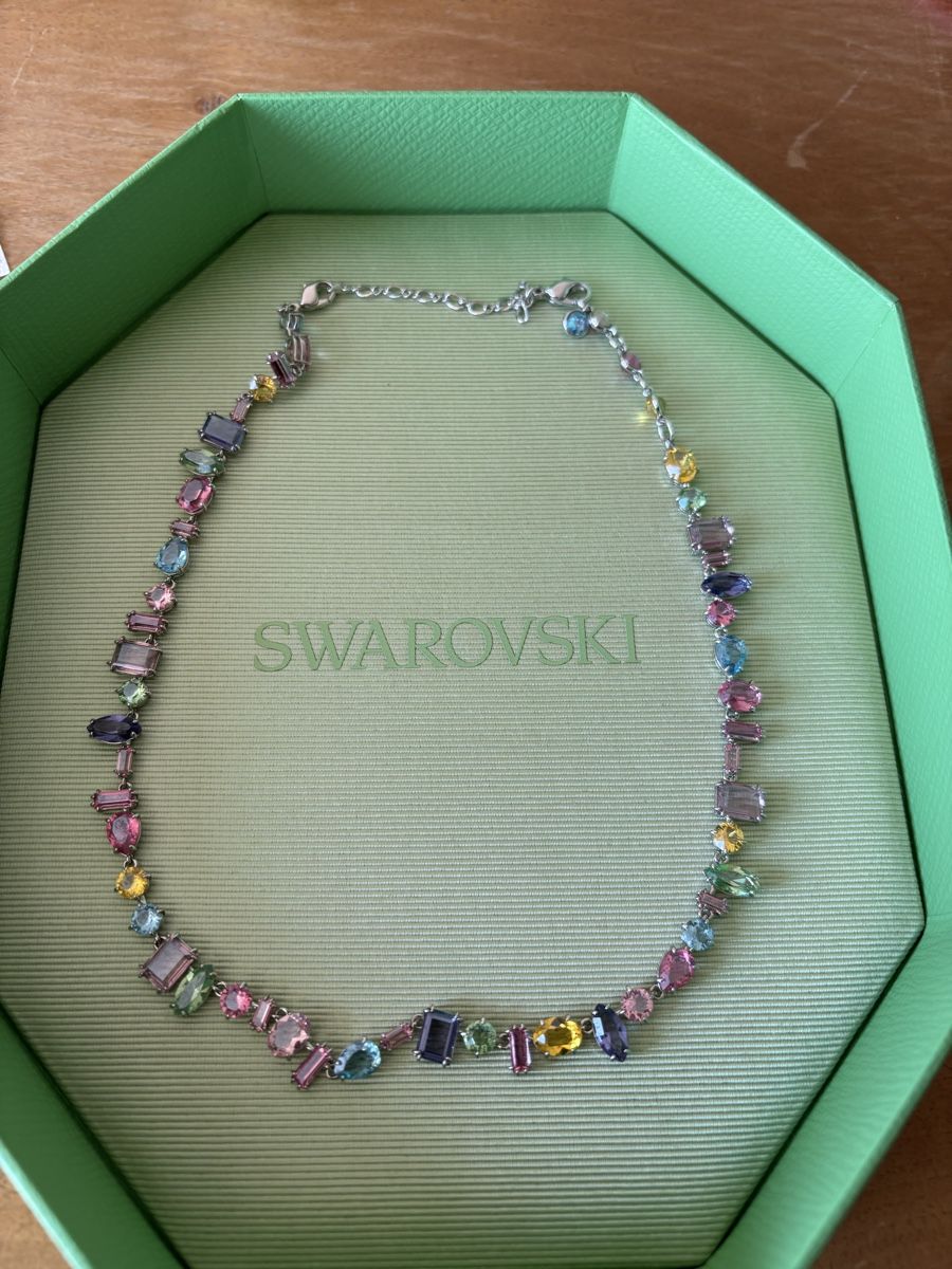 Swarovski Catenine: Wunderschöne Swarovski Halskette Gema – Nuovo (secondo la descrizione) da Wald AR venduto da bertli00