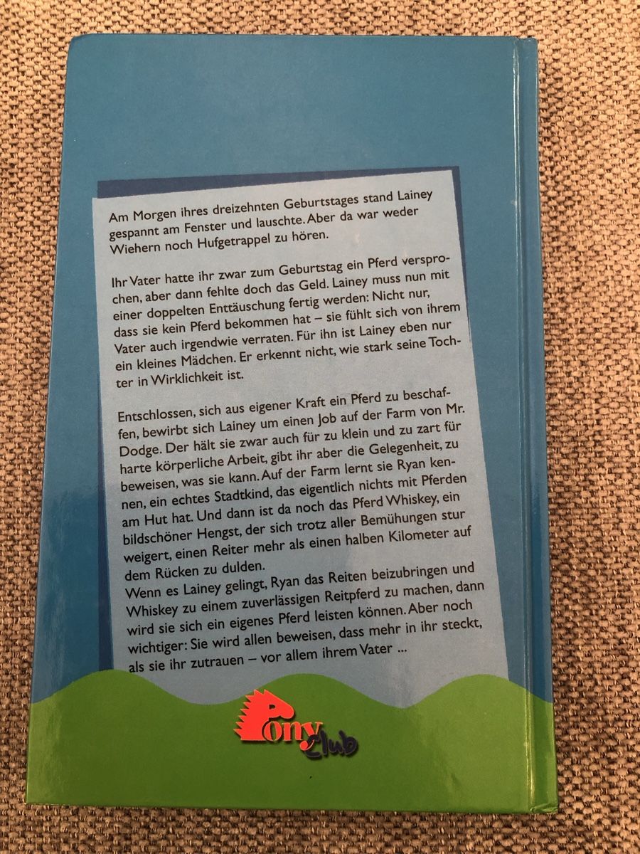 Libri: Lainey's grosser Traum - C.S. Adler – Usato da Zollikofen venduto da DelNero 1