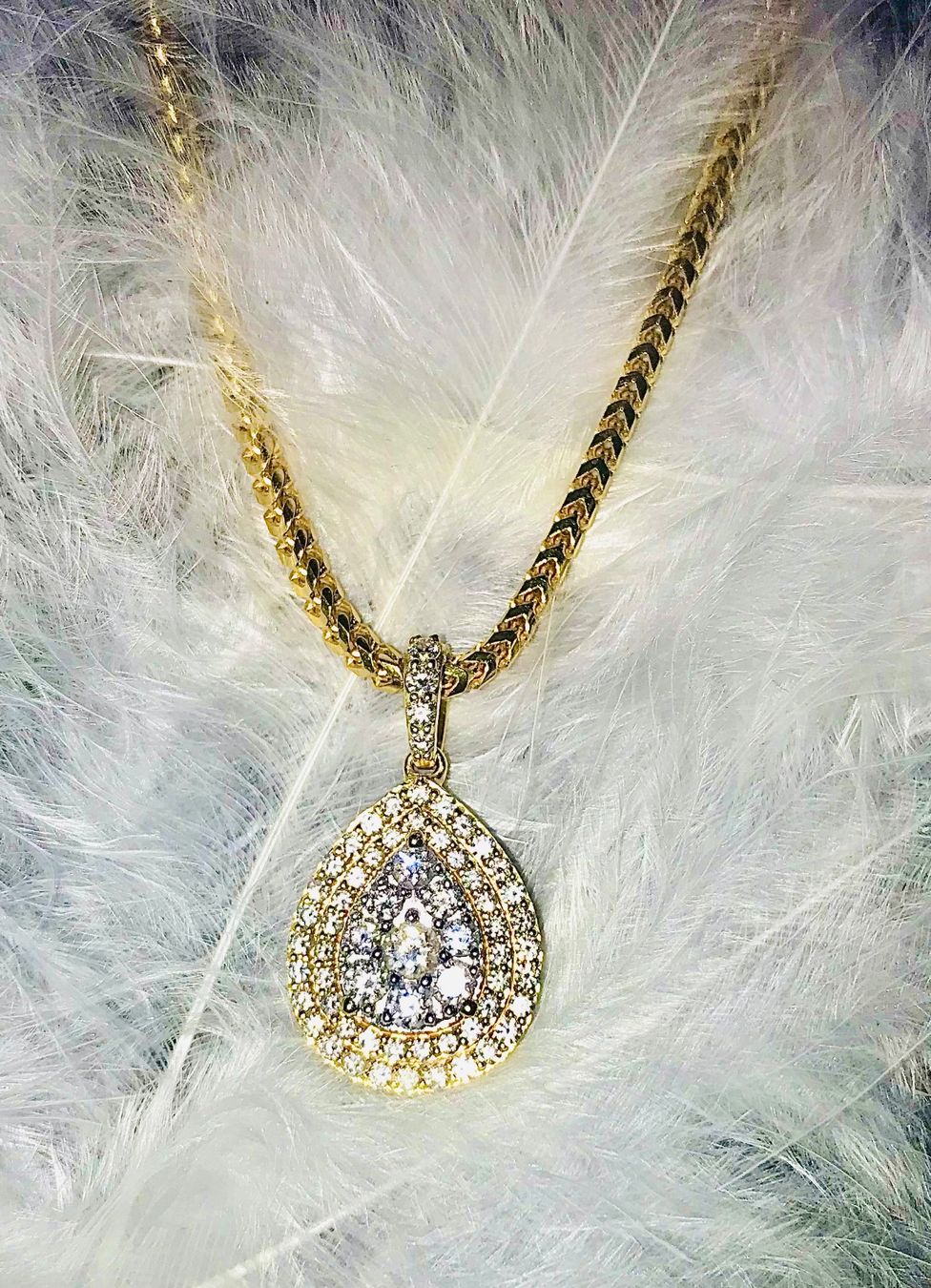 Ciondoli: Diamantanhänger 1.01Karat – Nuovo e nell'imballaggio originale da Münsingen venduto da Goldvreneli1897