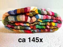 Stickgarn.  -- SONDERANGEBOT --  ca 145 x Garn   Kreuzstich