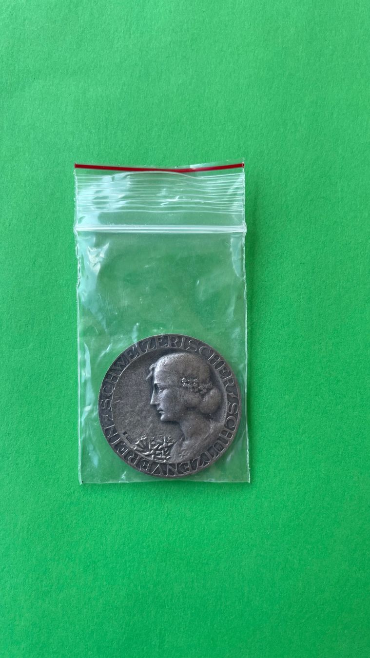 Medaglie: Schweizerische Schuetzenmedaille, Silber 925 – Usato da Bremgarten AG venduto da Schussi 5