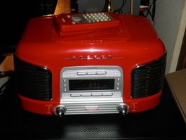 Radio CD Player TEAC SL-D90 Rot Retro Design