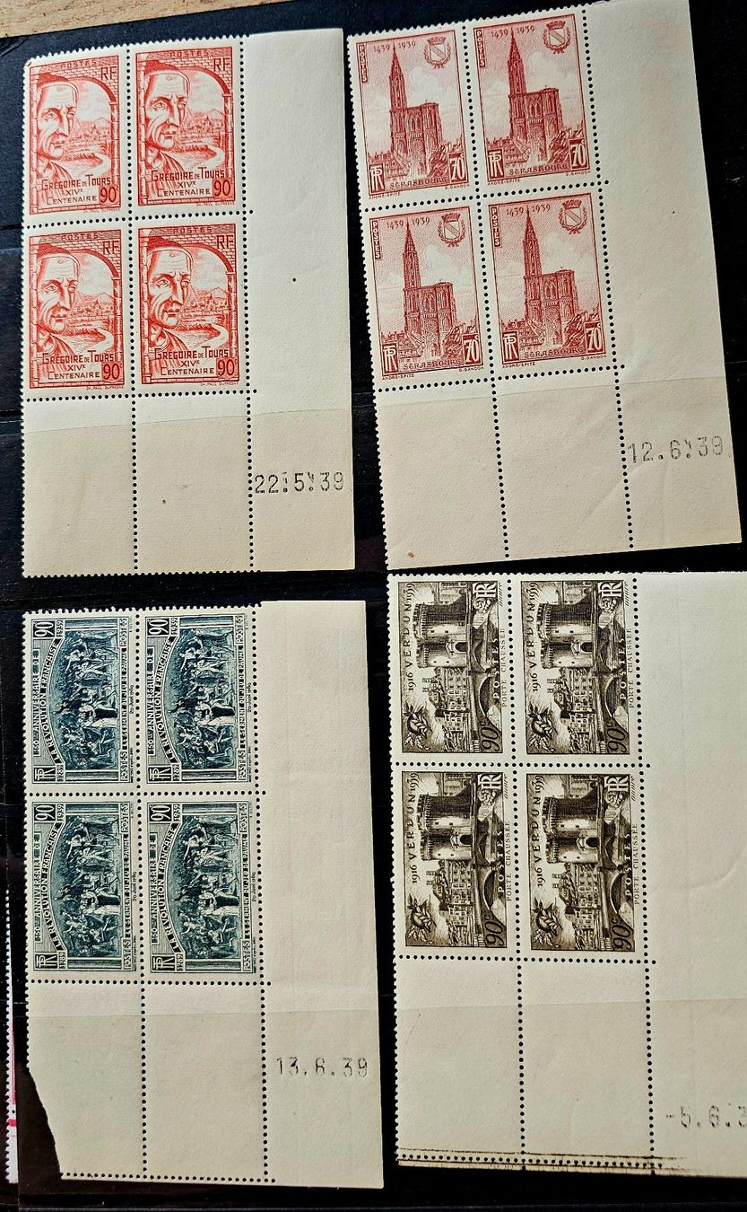 Alle Briefmarken: FRANCE coins datés ** – Neu (gemäss Beschreibung) aus Les Valettes von Nuba1