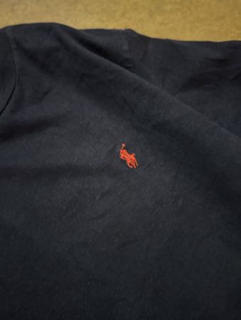 Polo Ralph Lauren Long Sleeve T-Shirt Navy Size L 14-16