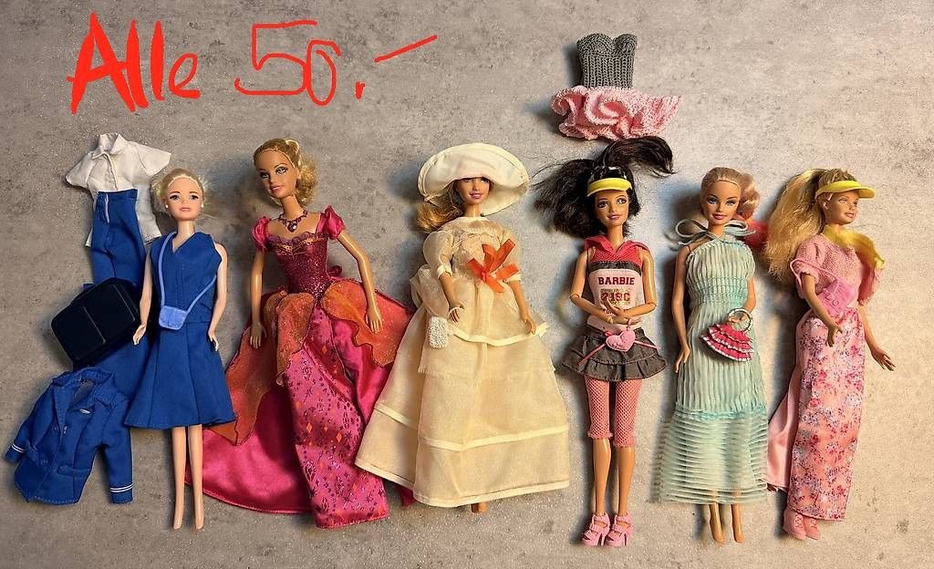 Poupées: Barbie Puppen – D'occasion à Rheinau par stoeffel4