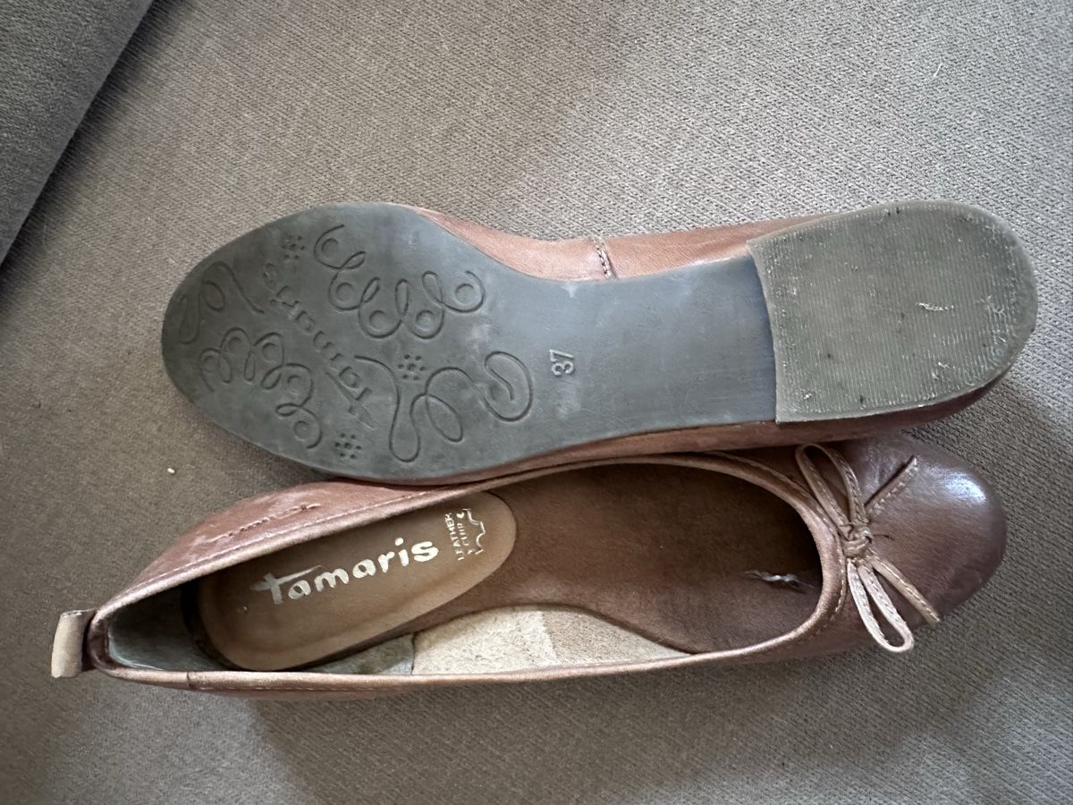 Tamaris Scarpe da donna: Ballerina Tamaris braun – Usato da Mettmenstetten venduto da Baloo76 2