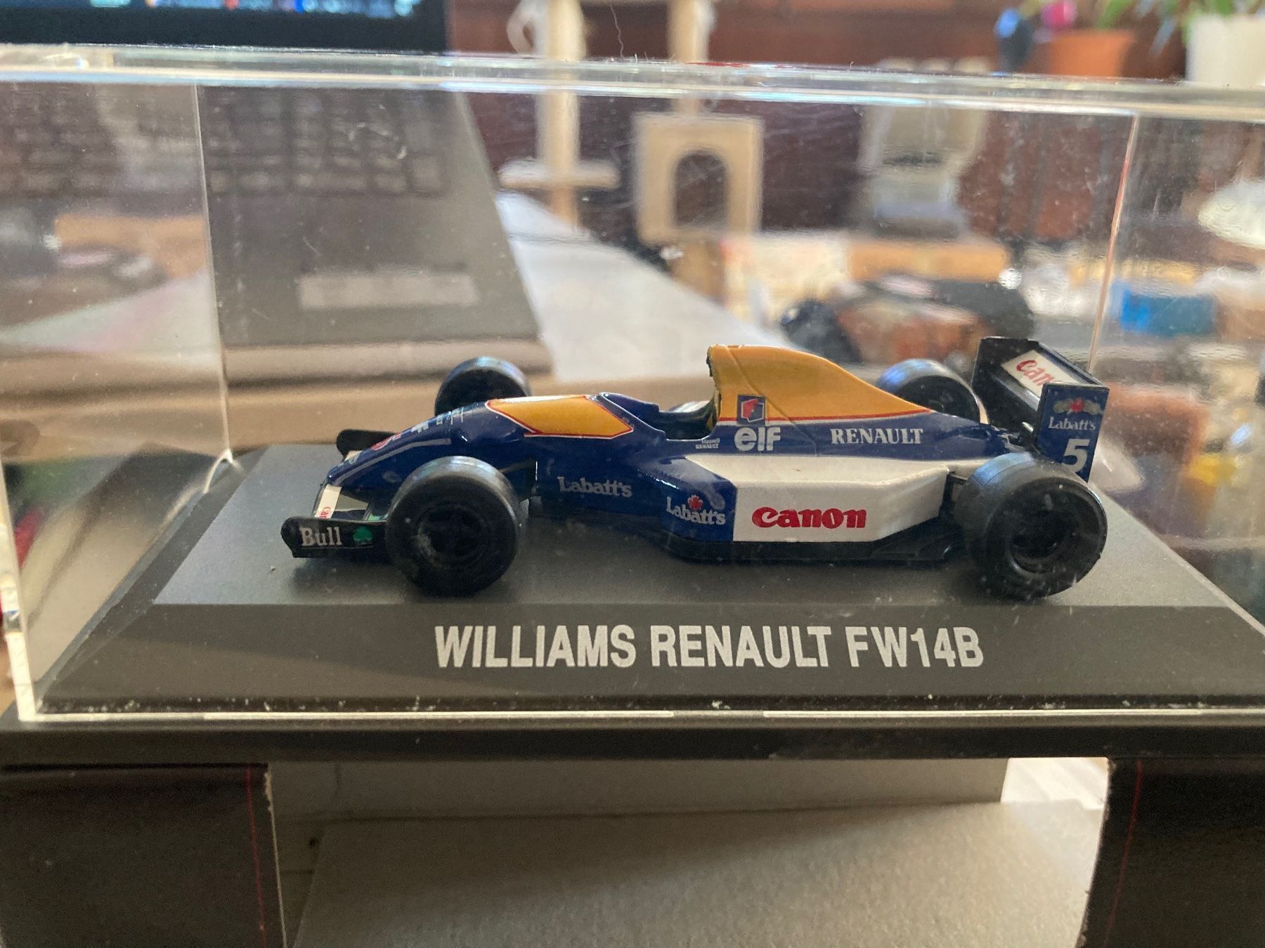 Renault Modellini d'auto: Williams Renault FW14B.  1/43 – Usato da Versoix venduto da Jeannot57 1