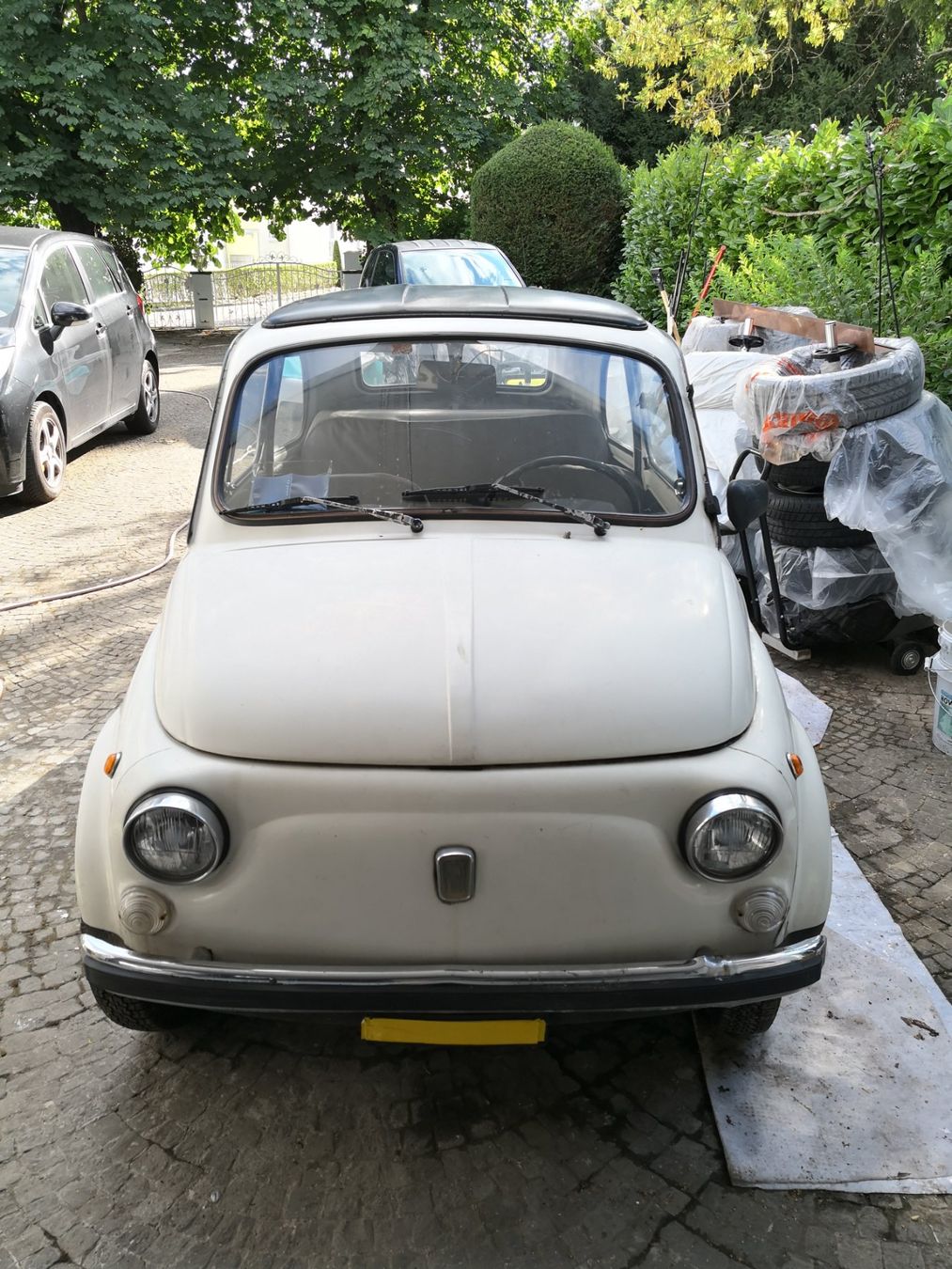 Fiat Automobili: 🤩FIAT 500 LIMOUSINE OLDTIMER WEISS – Usato da Olten venduto da Naja-Twins-Twins