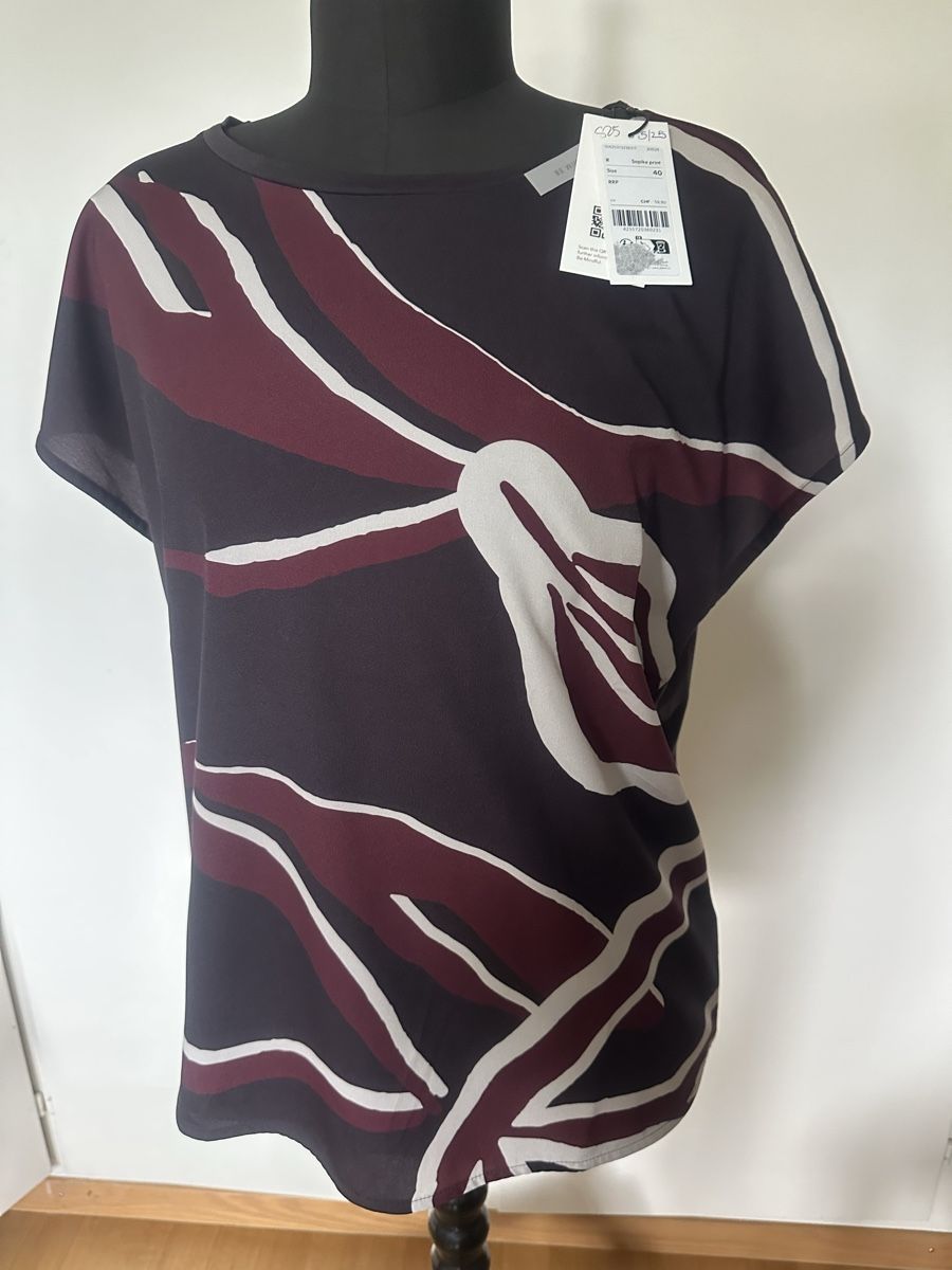 Opus Blusen: NOPUS Top mit Sopika Print, Groesse 40 NEU – Neu (gemäss Beschreibung) aus Greifensee von EGGCAR