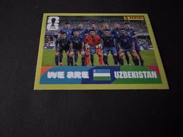 Panini FIFA Fussball WM 2026 Sticker UZB 13 Team Uzbekistan