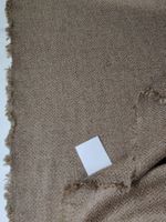Merino 80% Seide 20% Anzug Stoff 1.65x1.48m Fischbone beige