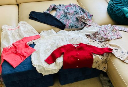 Une affaire lot 9 pièces  sublimes vêtements BONPOINT fille