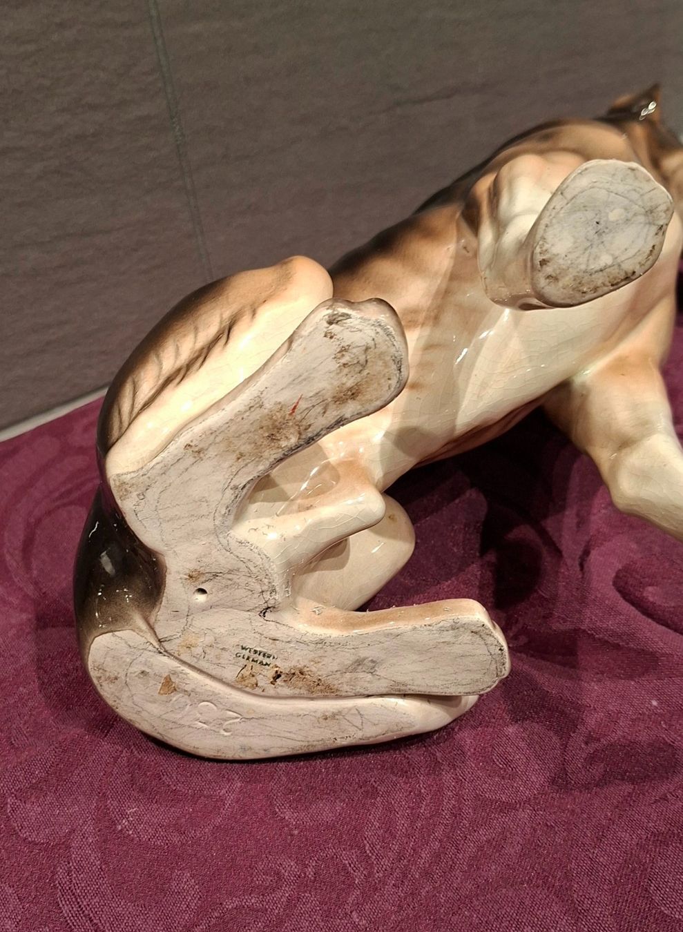 Statuette: Grosser Keramik Schäferhund – Usato da Möhlin venduto da teddybaer8 6