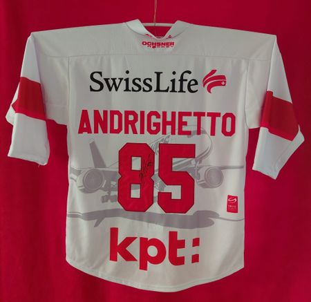 Swiss Eishockey Trikot Andrighetto