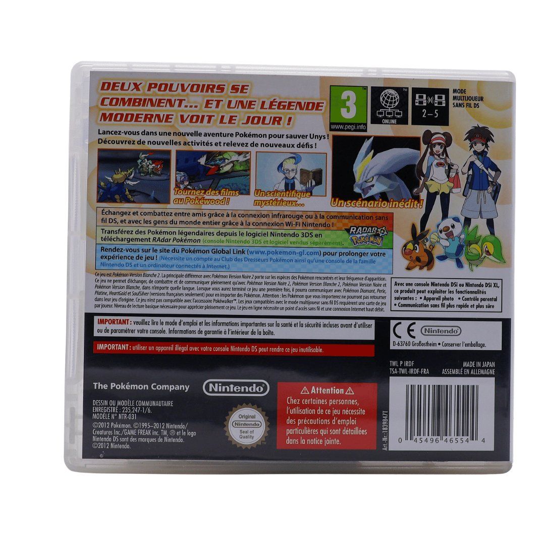 Spiele: Pokemon Version Blanche 2 FRA - DS – Gebraucht aus Paudex von dindeboy 2