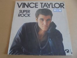 Vince TAYLOR " Super Rock " LP France / Frankreich 1974